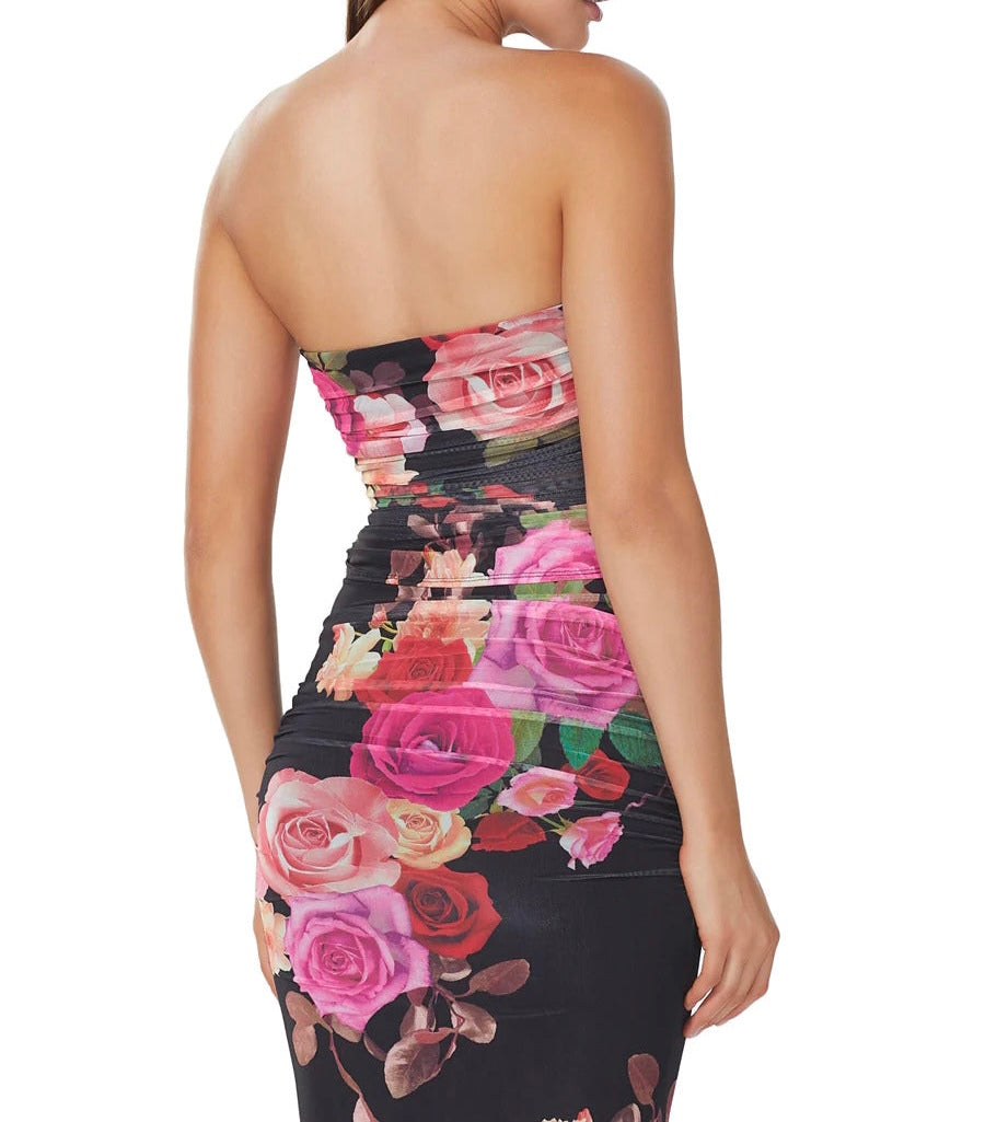 Katla Top- Noir Rose Swirl