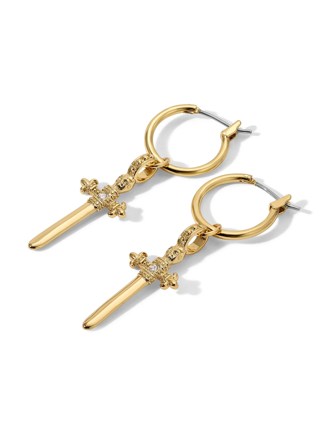 Alexandra Hoop Earrings- Gold