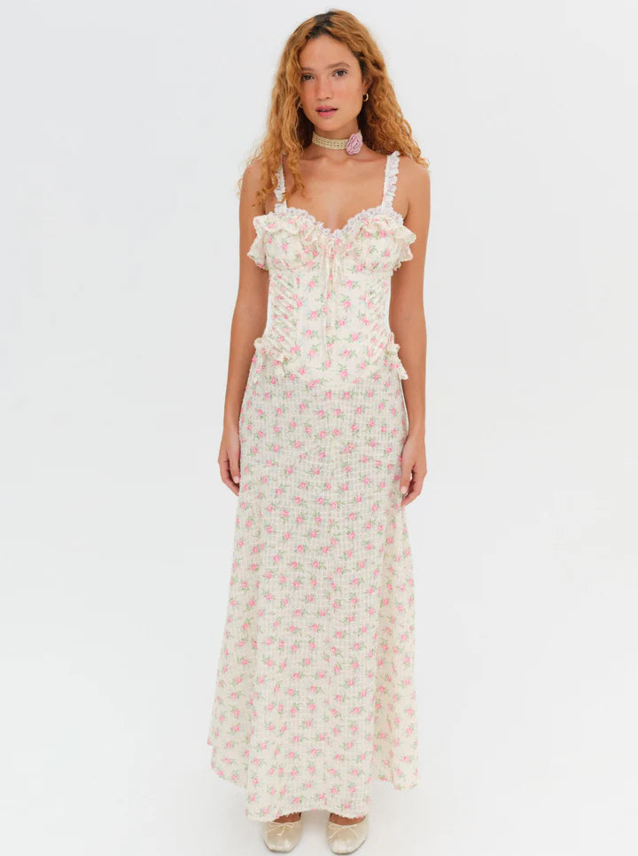 fitted lace wedding dress Wholesale Amelia Maxi Dress main image 0