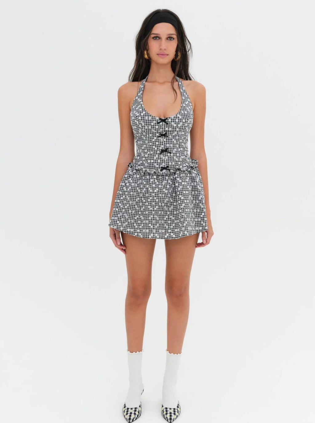 Janice Halter Mini Dress  Dreamgirl Clothes