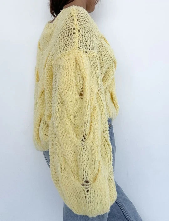 Nonna Sweater- Banana