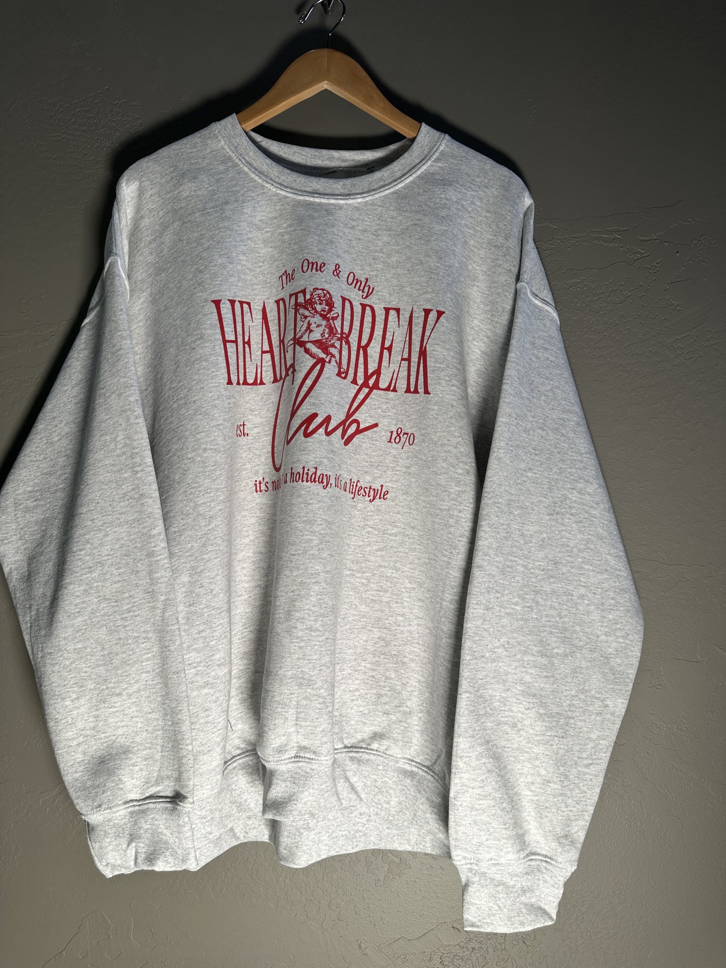 Heart Break Club Oversized 90's Sweatshirt
