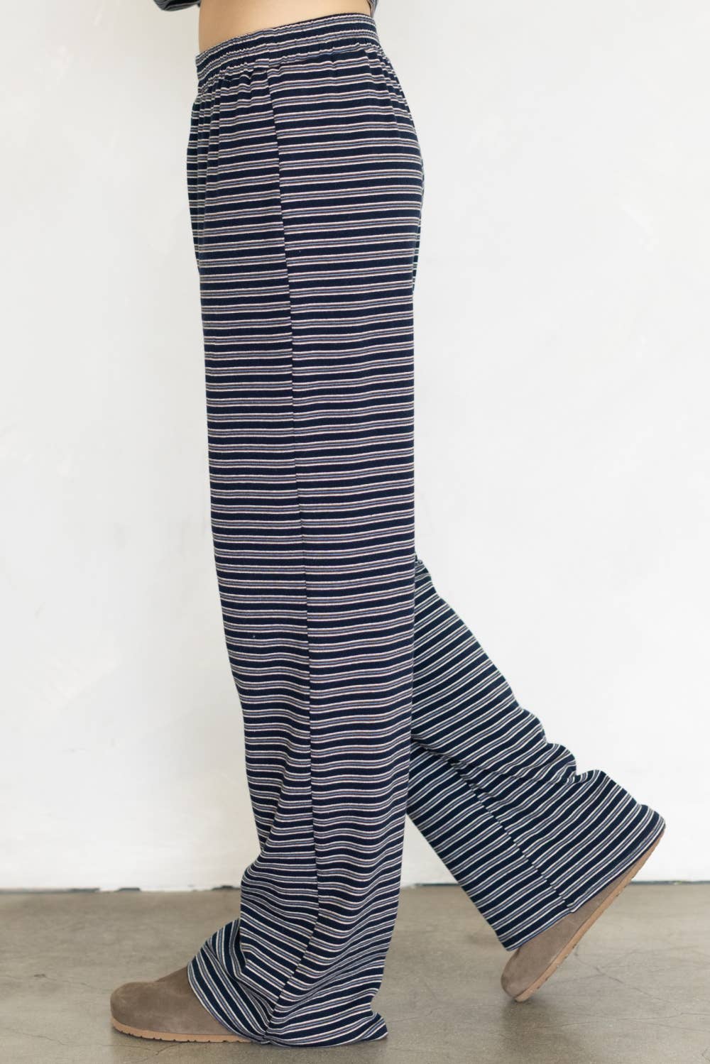 Lorenze Pants: GREY MULTI / S