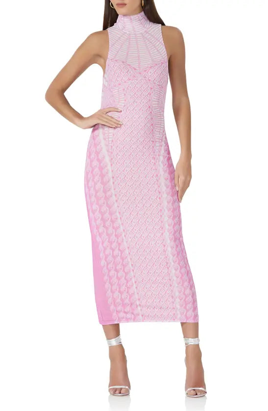 Serenity Dress- Pink Rope
