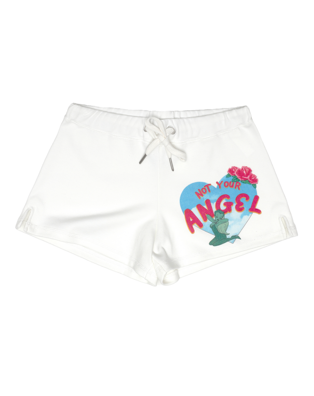 Sorry Siren Cream Shorts