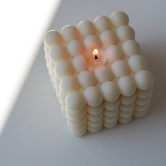 Large Soy Bubble Candle