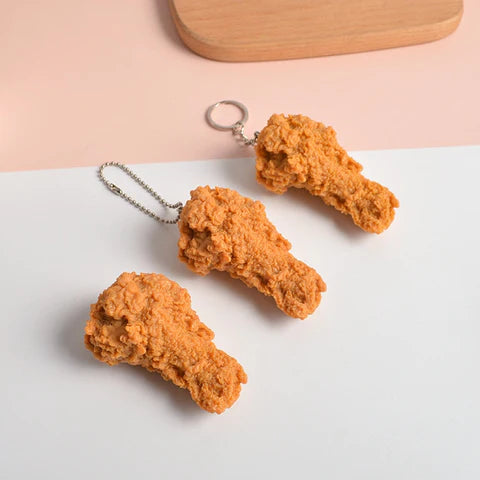 Fried Chicken Keychain