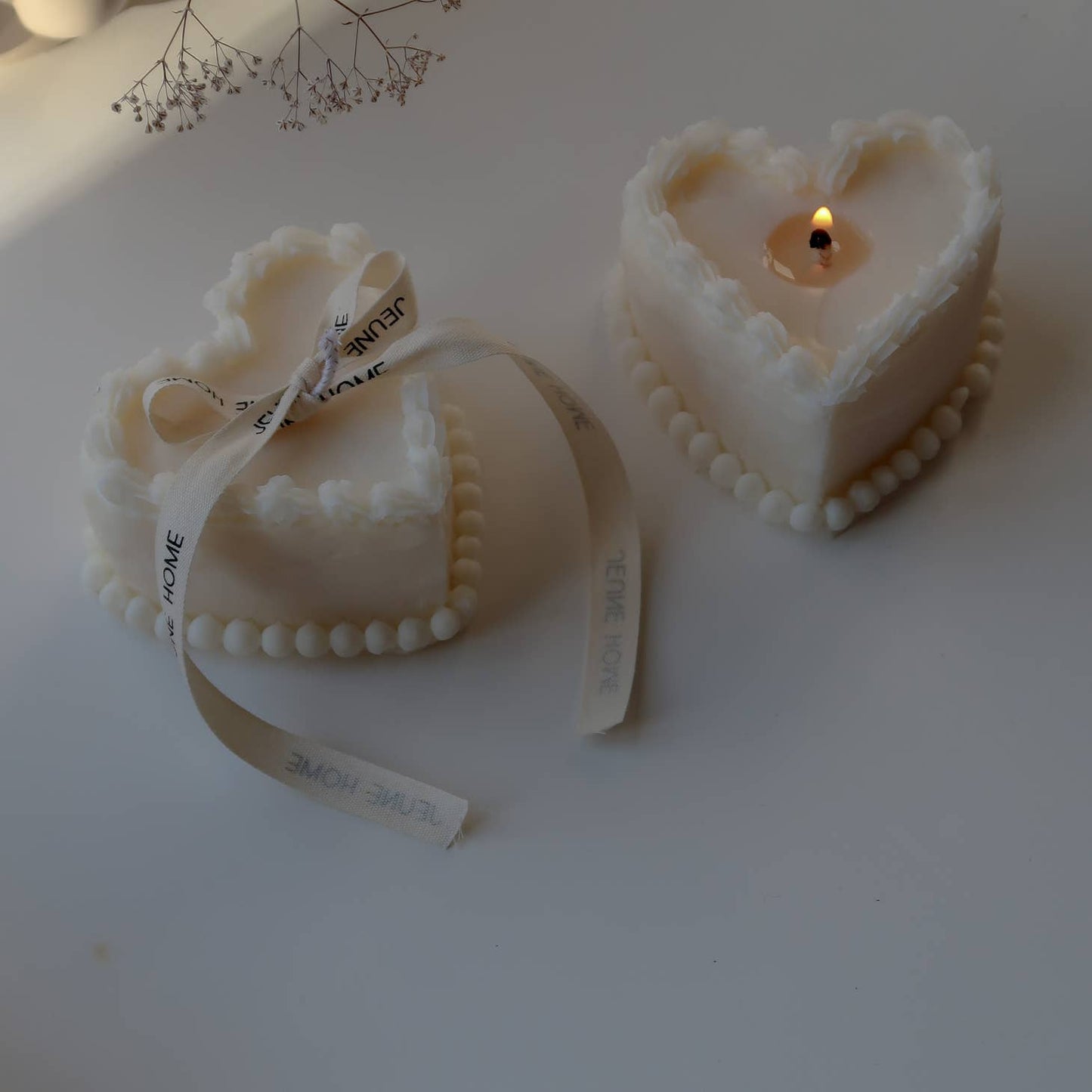 Heart Cake Soy Candle